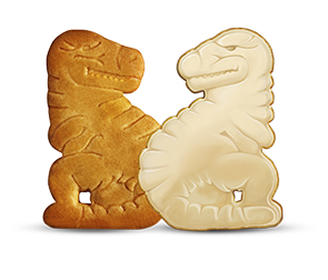 Cookie of Dinosaurus White Chocolate