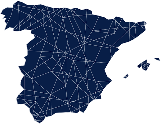 Mapa de Espanha
