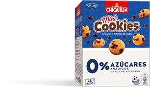 Pack de Chiquilín Mini Cookies 0%