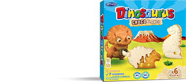 Pack de Dinosaurus Chocoblanco