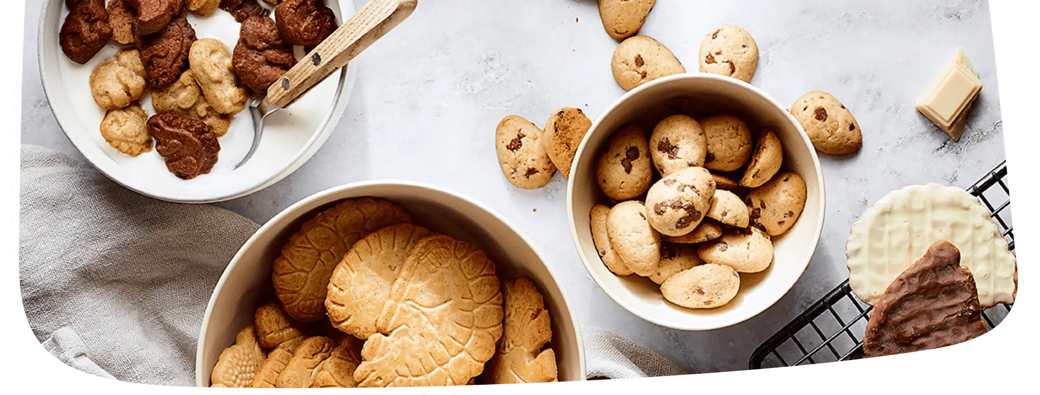 Bodegón con galletas artiach dinosaurus